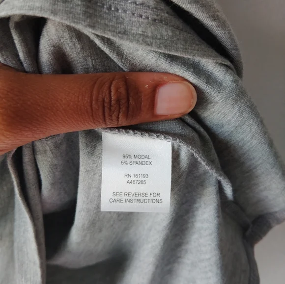 Meta Activewear Gray Sleeveless Tank Top - Picture 4 of 4